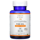 Enzymedica, Aqua Biome, Fish Oil + Meriva Curcumin, Lemon , 600 mg, 60 Softgels - Supply Center USA