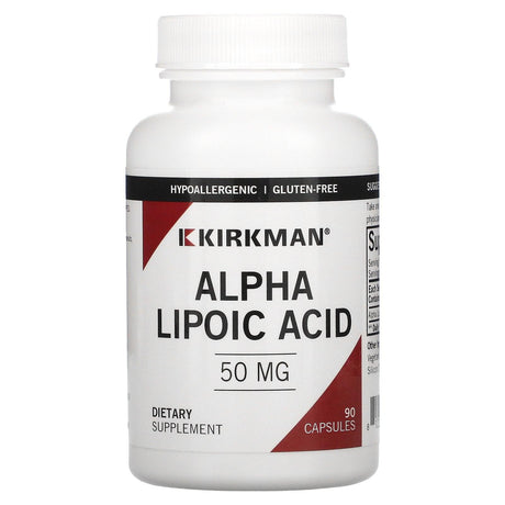 Kirkman Labs, Alpha Lipoic Acid, 25 mg, 90 Capsules - Supply Center USA