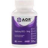 Advanced Orthomolecular Research AOR, Hydroxy B12, 1 mg, 60 Lozenges - Supply Center USA