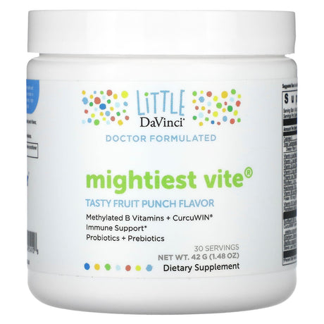 Little DaVinci, Mightiest Vite, Tasty Fruit Punch, 1.48 oz (42 g) - Supply Center USA