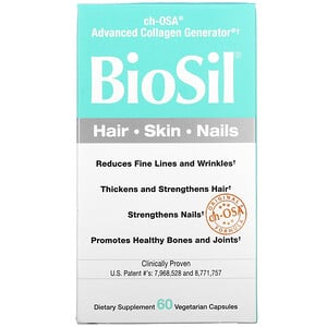 BioSil by Natural Factors, ch-OSA Advanced Collagen Generator, 60 Vegetarian Capsules