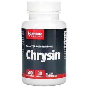 Jarrow Formulas, Chrysin, 500 mg, 30 Capsules - Supply Center USA