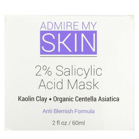 Admire My Skin, 2% Salicylic Acid Beauty Mask, 2 fl oz (60 ml) - Supply Center USA