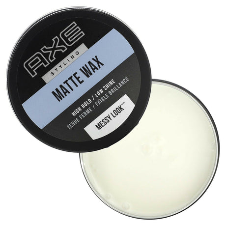 Axe, Styling Matte Wax, High Hold, Low Shine, 2.64 oz (75 g) - Supply Center USA