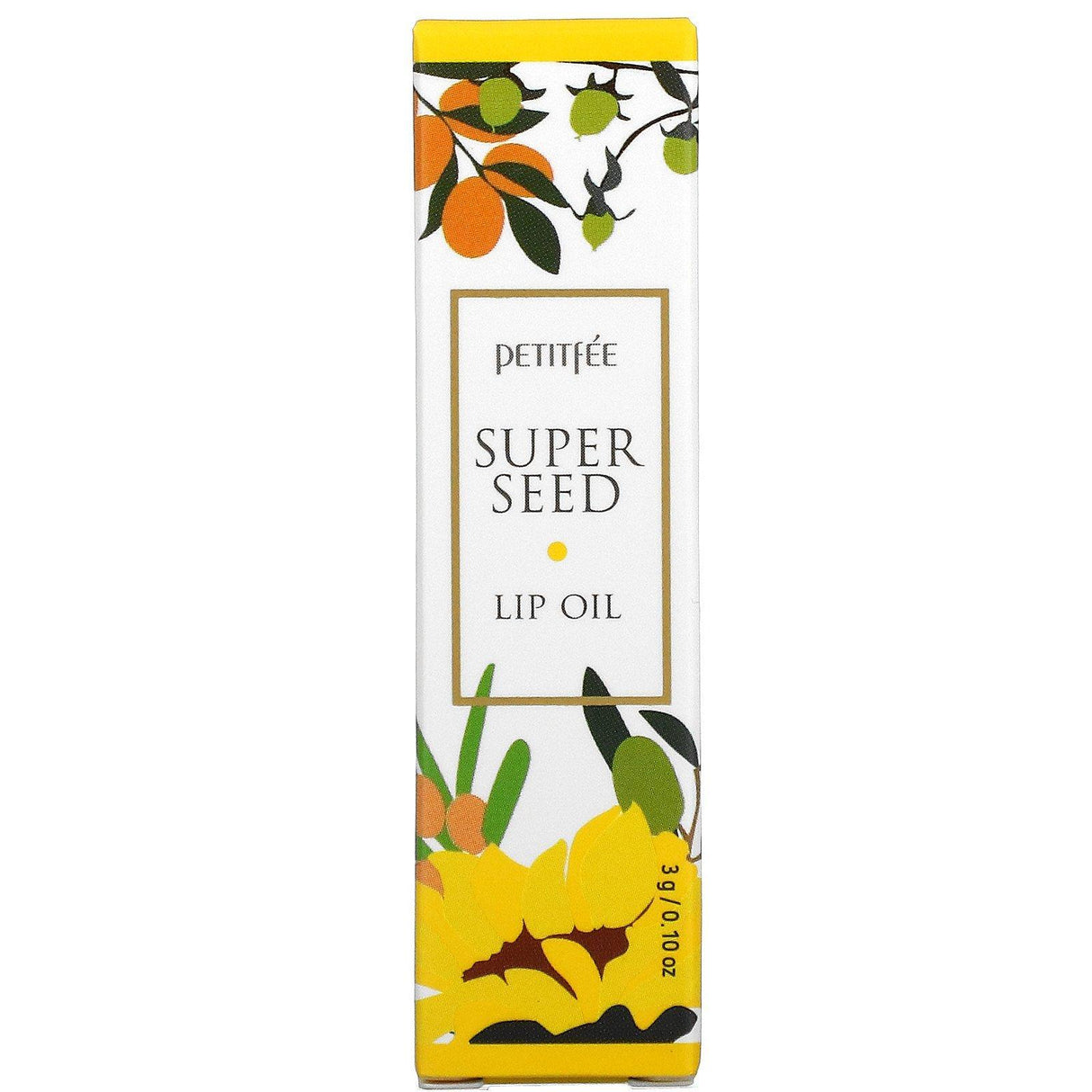 Petitfee, Super Seed Lip Oil, 0.1 oz (3 g) - Supply Center USA