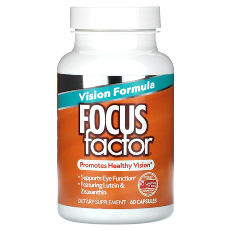 Focus Factor, Vision Formula, 60 Capsules - Supply Center USA