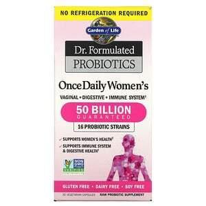 Garden of Life, Dr. Formulated Probiotics, Once Daily Women's, 50 Billion, 30 Vegetarian Capsules - Supply Center USA