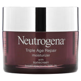 Neutrogena, Triple Age Repair, Moisturizer with Sunscreen, Broad Spectrum SPF 25, 1.7 oz (48 g) - Supply Center USA