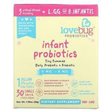 LoveBug Probiotics, Infant Probiotics, 0-6 Months, 1 Billion CFU, 30 Single Stick Packs, 0.05 oz (1.5 g) Each - Supply Center USA