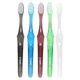 Kent, Ultra Soft Tootbrush, Sapphire, 5 Toothbrushes - Supply Center USA