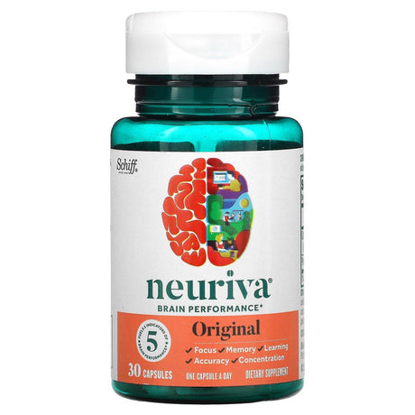 Schiff, Neuriva Brain Performance, Original, 30 Capsules - Supply Center USA