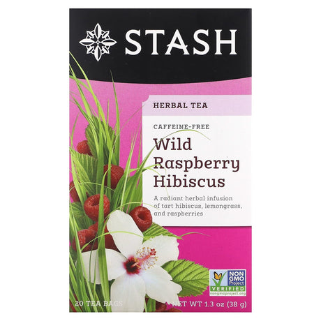 Stash Tea, Herbal Tea, Super Mint, Caffeine-Free, 18 Tea Bags, 0.6 oz (18 g) - Supply Center USA