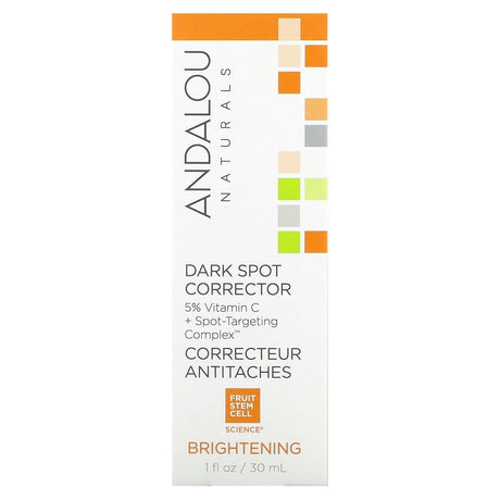 Andalou Naturals, Dark Spot Corrector, Brightening , 1 fl oz (30 ml) - Supply Center USA