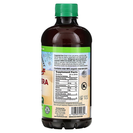 Lily of the Desert, Aloe Vera Gel, Whole Leaf Filtered, 32 fl oz (946 ml) - Supply Center USA