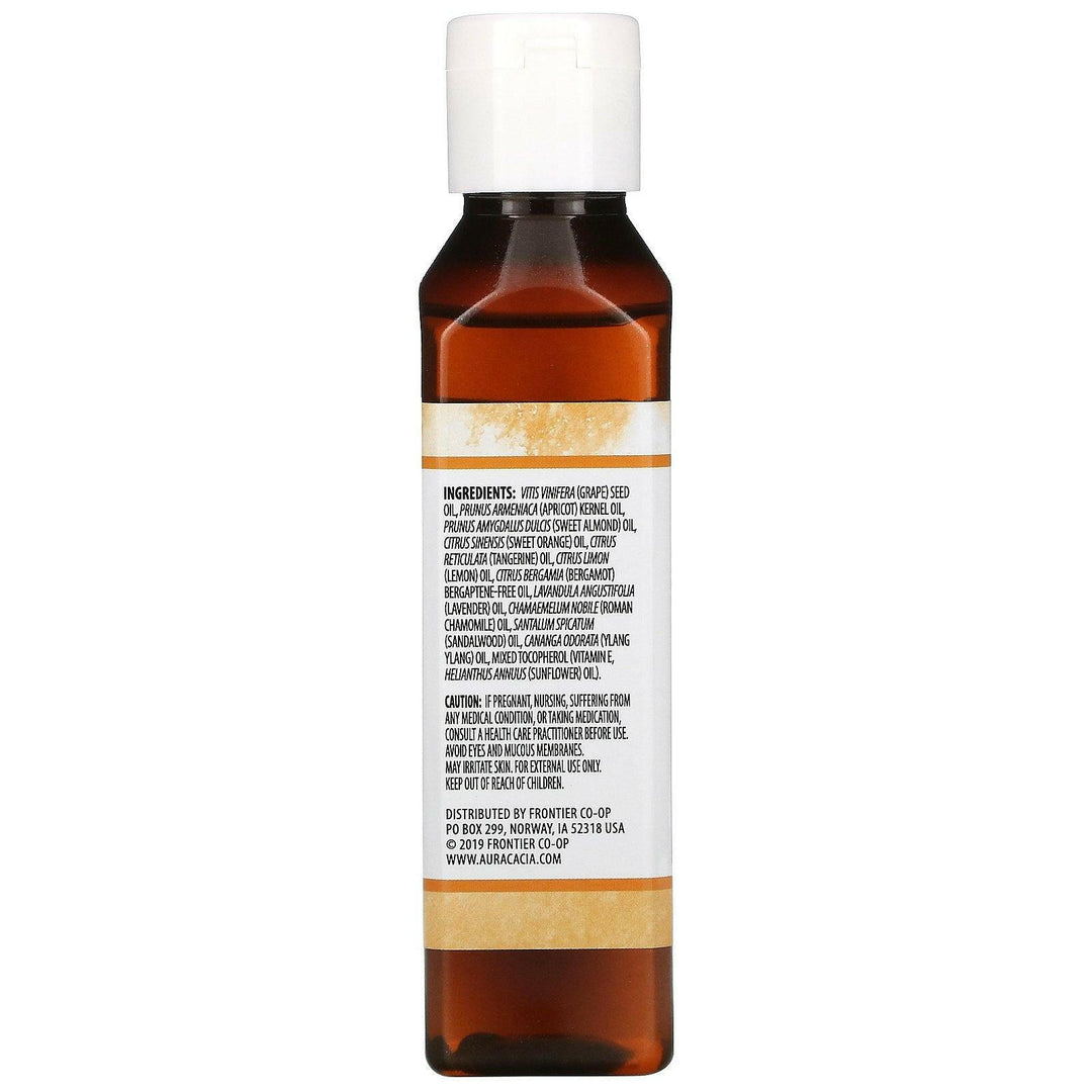 Aura Cacia, Aromatherapy Body Oil, Relaxing, Sweet Orange, 4 fl oz (118 ml) - HealthCentralUSA