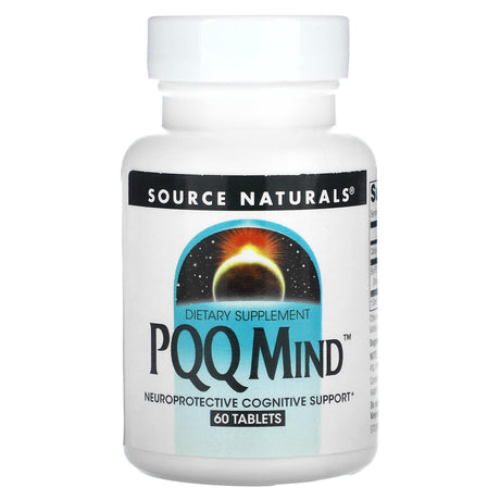 Source Naturals, PQQ Mind, 60 Tablets - Supply Center USA