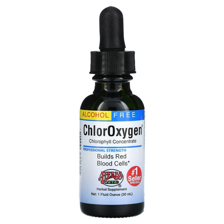 Herbs Etc., ChlorOxygen, Chlorophyll Concentrate, Alcohol Free, 1 fl oz (30 ml) - Supply Center USA