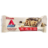 Atkins, Protein Meal Bar, Chocolate Chip Granola, 8 Bars, 1.69 oz (48 g) Each - Supply Center USA