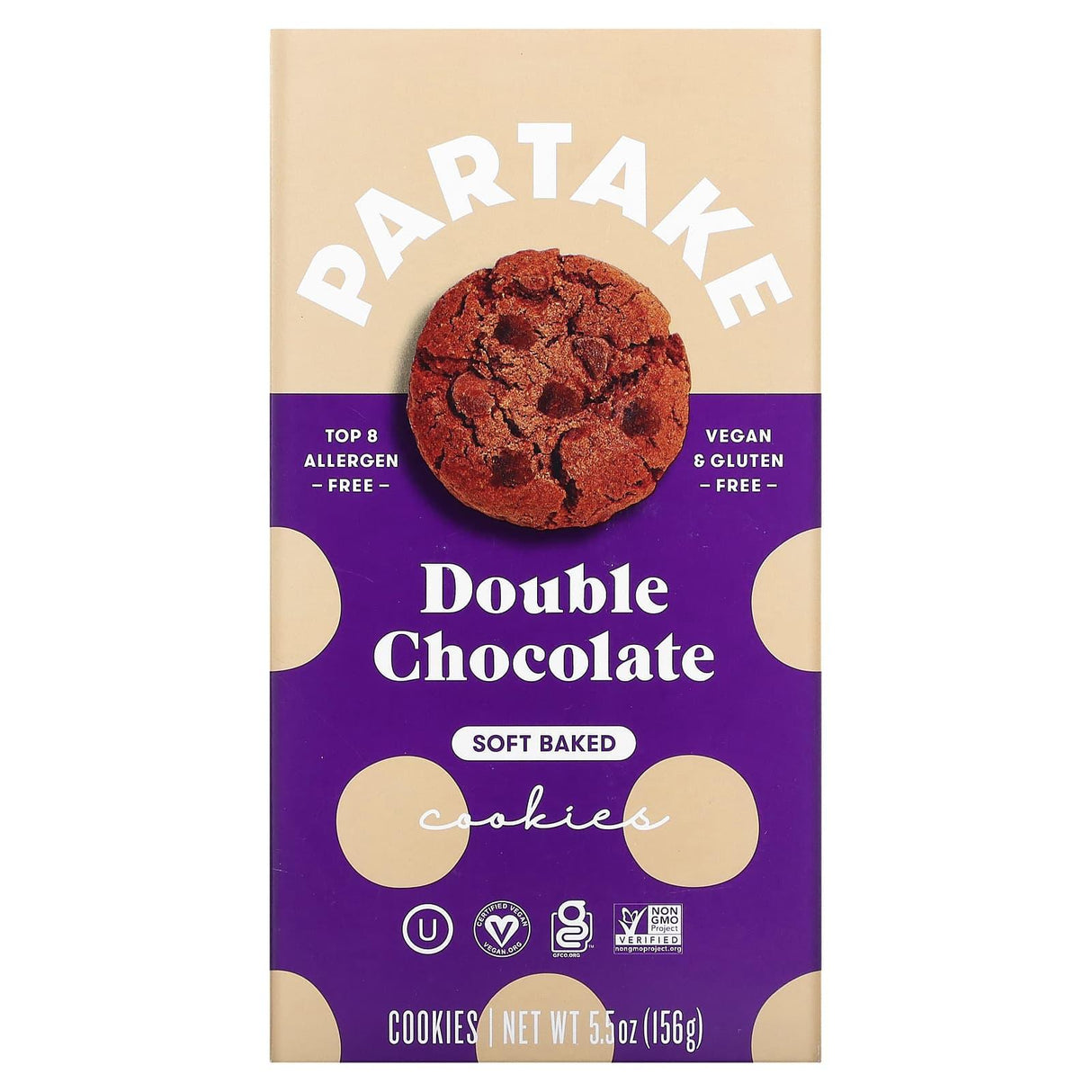 Partake, Soft Baked Cookies, Cookie Butter, 5.5 oz (156 g) - Supply Center USA