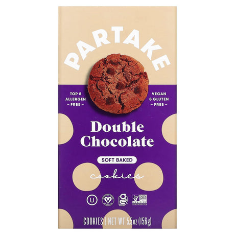 Partake, Soft Baked Cookies, Cookie Butter, 5.5 oz (156 g) - Supply Center USA