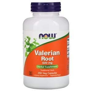 Now Foods, Valerian Root, 500 mg, 250 Veg Capsules - Supply Center USA