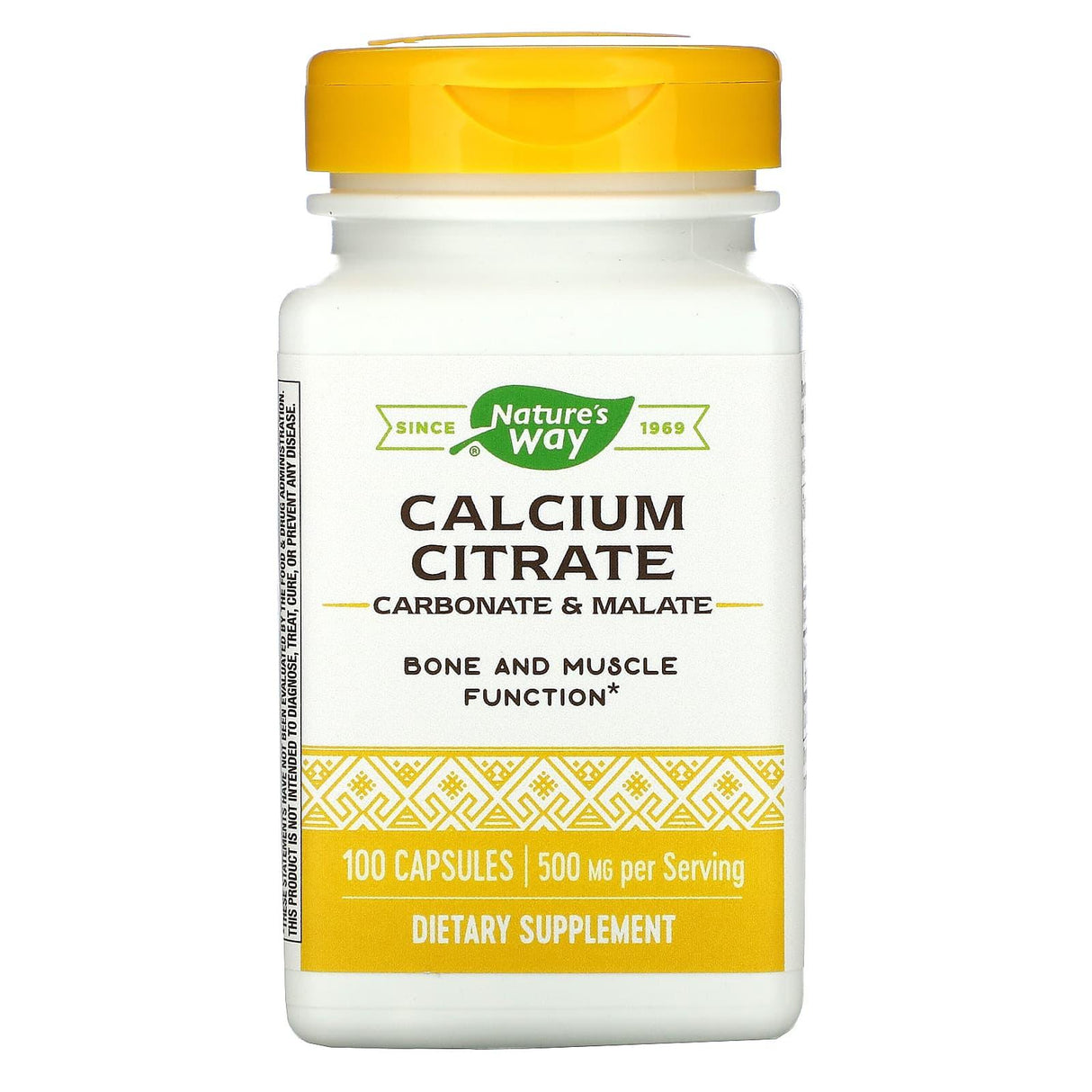 Nature's Way, Calcium Citrate, 250 mg, 100 Capsules - Supply Center USA