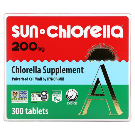 Sun Chlorella, Chlorella Supplement, 500 mg, 120 Tablets - Supply Center USA