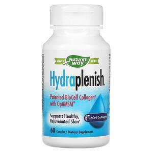 Nature's Way, Hydraplenish, Patented BioCell Collagen with OptiMSM, 60 Capsules - Supply Center USA