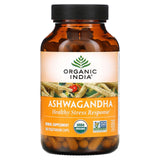 Organic India, Ashwagandha, 180 Vegetarian Caps - Supply Center USA