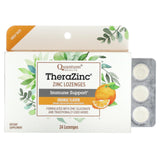 Quantum Health, TheraZinc, Zinc Lozenges, Orange, 24 Lozenges - Supply Center USA