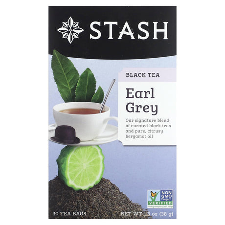 Stash Tea, Black Tea, English Breakfast, 20 Tea Bags, 1.4 oz (40 g) - Supply Center USA