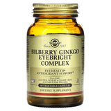 Solgar, Bilberry Ginkgo Eyebright Complex, 60 Vegetable Capsules - Supply Center USA