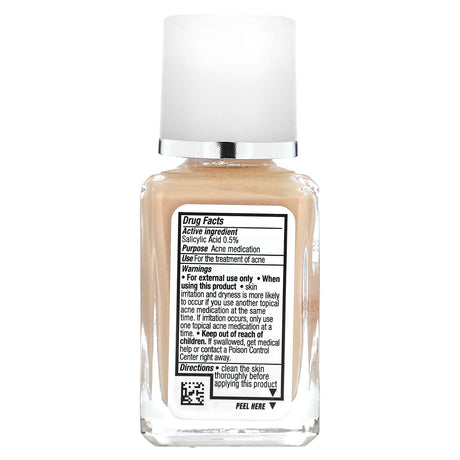 Neutrogena, SkinClearing Oil-Free Makeup, Natural Ivy 20, 1 fl oz (30 ml) - Supply Center USA