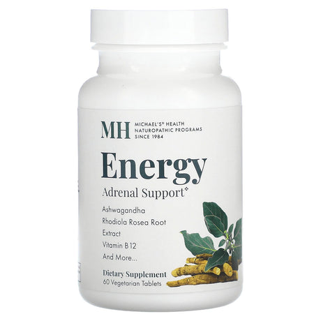 Michael's Naturopathic, Energy Adrenal Support, 60 Vegetarian Tablets - Supply Center USA