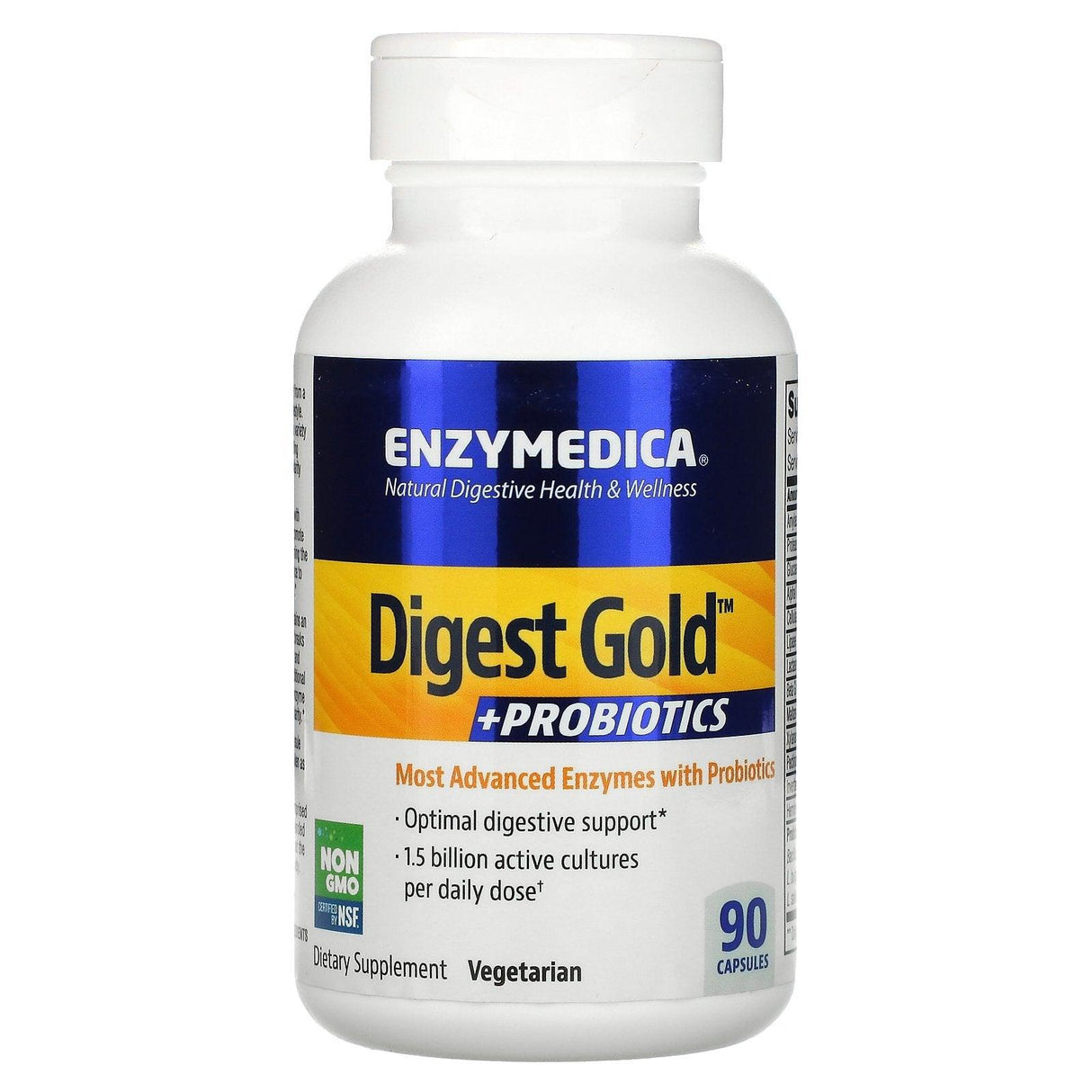 Enzymedica, Digest Gold + Probiotics, 45 Capsules - Supply Center USA