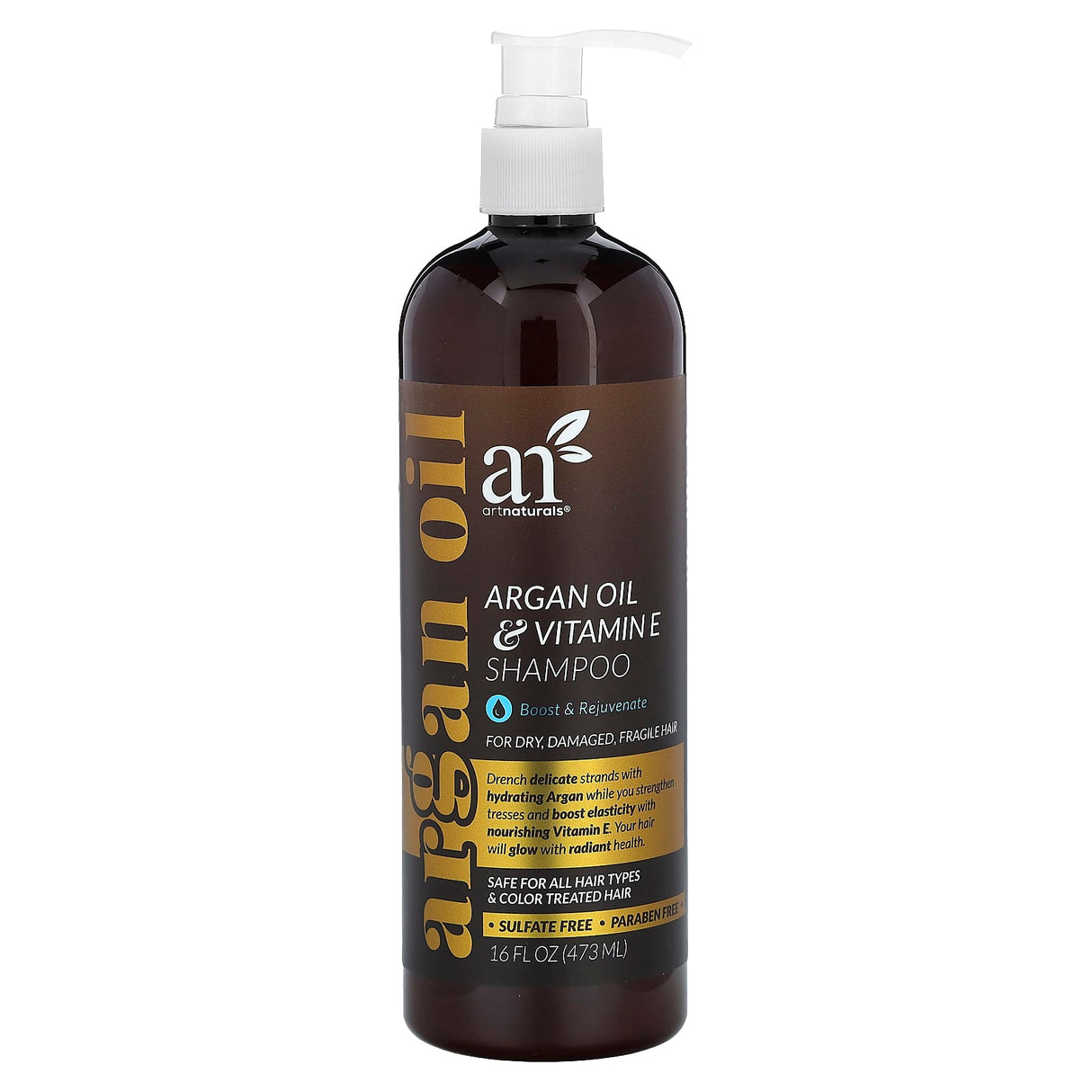 Artnaturals, Argan Oil & Vitamin E Shampoo, 16 fl oz (473 ml)