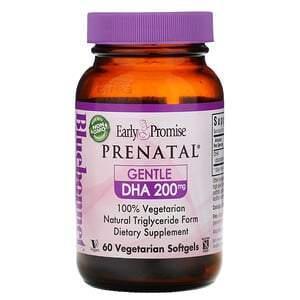 Bluebonnet Nutrition, Early Promise Prenatal, Gentle DHA, 200 mg, 60 Vegetarian Softgels - Supply Center USA