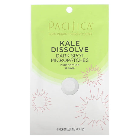 Pacifica, Kale Dissolve, Dark Spot Micropatches, 4 Microneedling Patches - Supply Center USA