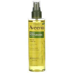 Aveeno, Daily Moisturizing Oil Mist, Oat Oil + Jojoba Oil, 6.7 fl oz (200 ml) - Supply Center USA