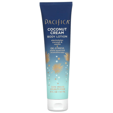 Pacifica, Coconut Cream, Body Lotion, Coconut & Vanilla, 5 fl oz (147 ml) - Supply Center USA