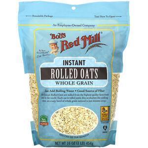 Bob's Red Mill, Instant Rolled Oats, Whole Grain, 16 oz (454 g) - Supply Center USA