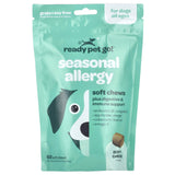 Ready Pet Go, Seasonal Allergy, For Dogs, All Ages, Zesty Cheese, 60 Soft Chews, 8.5 oz (240 g) - Supply Center USA