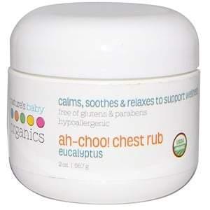 Nature's Baby Organics, Ah-Choo! Chest Rub, Eucalyptus, 2 oz (56.7 g) - Supply Center USA