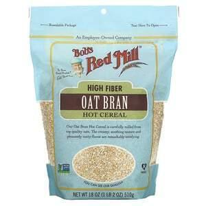 Bob's Red Mill, High Fiber Oat Bran Hot Cereal, 18 oz ( 510 g) - Supply Center USA