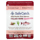 Safe Catch, Wild Pacific Pink Salmon, Italian Herb, 2.6 oz (74 g) - Supply Center USA