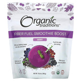 Organic Traditions, Fiber Fuel Smoothie Boost, Original, 10.6 oz (300 g) - Supply Center USA