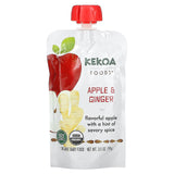 Kekoa, Organic Baby Food, Apple And Ginger, 3.5 oz (99 g) - Supply Center USA