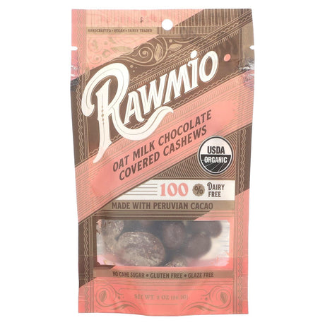 Rawmio, Oat Milk Chocolate Covered Macadamia Nuts, 2 oz (56.7 g) - Supply Center USA