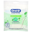 Oral-B, Scope Floss Picks, Fresh Mint, 75 Floss Picks - Supply Center USA