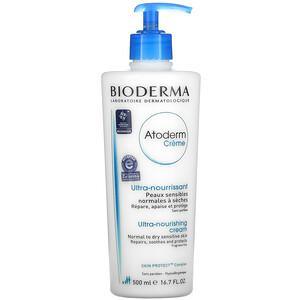 Bioderma, Atoderm, Ultra-Nourishing Cream, 16.7 fl oz (500 ml) - HealthCentralUSA